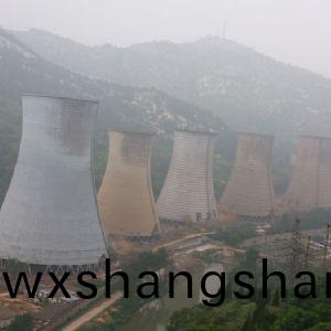 莱芜发电厂水塔爆破拆除工程